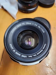 菲林鏡頭 Canon FL 28mm/FL 35mm/FL 50mm+ Adaptor 可散賣