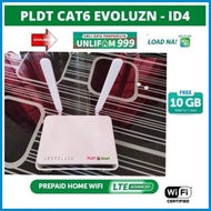 ✤ ➟ ❡ PLDT Home Prepaid WIFI LTE-A Evoluzn ID4 CAT6 ( E-Sim ) Free Unli Data 15 Days
