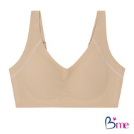 Bme เสื้อชั้นในไร้โครง Level 2 ฟองกลาง รุ่น ME1G36 สีเบจ สีน้ำตาล สีนู้ด