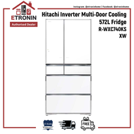 Hitachi Inverter Multi-Door Cooling - IOT Series 572L Refrigerator R-WXC740KS XK | R-WXC740KS XW | R-WXC740KS XH