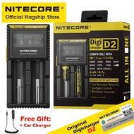 NITECORE D2 Smart Battery Charger 18650 Dual Slot Intelligent Digicharger For Li-ion IMR LiFePO4 226