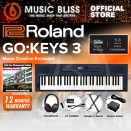 Roland GO:KEYS 3 Keyboard - Midnight Blue / Red / Turquoise (GO KEYS 3 / GOKEYS3 / GO-KEYS 3)