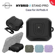 iTskins Hybrid // Stand Pro Case For AirPods 4