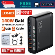 Local Delivery - LDNIO 140W GaN Charger Type-C PD Fast Charger Universal Travel Adapter USB-C PD 100