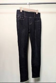 -5公斤黑牛仔褲 鬆緊 高腰 (-5kg black jeans)