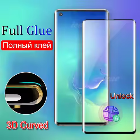Full Glue Tempered Glass For Vivo X70 Pro Plus X80 X90 X60 X50 Xiaomi Mi Note 10 Pro Note10 Lite 9H 