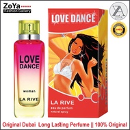 LOVE DANCE LA Rive Perfume Unisex EDP Original from Dubai 100ml Original 3D Sticker [Ready Stock]