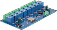 8 Channel Relay Module, DC 5~30V 8 Circuit Relay Shield Module with Large Capacity 4M Byte Flash for
