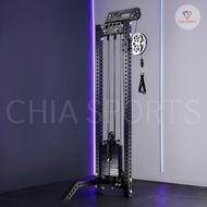 Commercial Single Stack Cable Pulley Machine M10 High Lat pulldown Low Row Functional Trainer Bicep 
