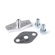 Turbo Oil Flange Set Garrett T3 T4 GT32 GT40 T04S HT18 Copper Sleeve 1.8mm Hole