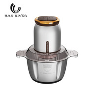 HAN RIVER blender daging serbaguna 2L Meat grinder / mesin gilingan daging / food chopper