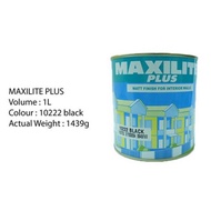 <<Ready Stock>>MAXILITE PLUS EMULSION PAINT 1L WHITE 15245 / BLACK 10222