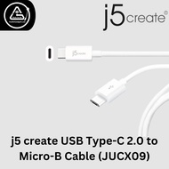 j5 create USB Type-C 2.0 to Micro-B Cable - 6FT JUCX09