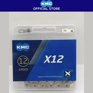 KMC X12 SILVER CHAIN 12 SPEED