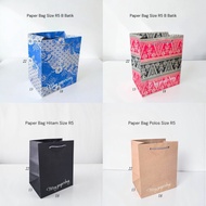 Contents 12 (1 Dozen) Batik Paper Bags POLOS Size R5 B, R5 K