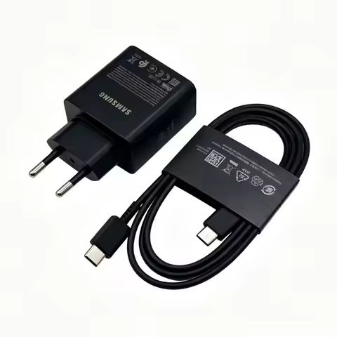 Original Samsung USB Type C 60W Charger PD Super Charging For Galaxy S26 S25 S24 S23 S22 Ultra Charg