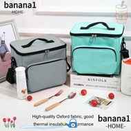 BANANA1 Insulated Lunch Bag, Tote Box Travel Bag Cooler Bag, Reusable  Cloth Picnic Lunch Box Adult Kids