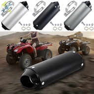 Exhaust Pipe Muffler Silencer Kit Compatible with 50cc/110/125cc Chinese Pit Quad 4 Wheeler ATVs SHO