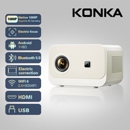 KONKA C1Pro 4K Projector 1080P Home Projector With Electric Focus And Built-in WiFi/Bluetooth For Ho