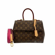 LV包包 原花CLUNY BB雙色背帶兩用包M42738