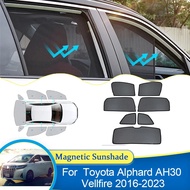 For Toyota Alphard 30 AH30 Vellfire 2016 2017 2018 2019 2020 2021 2022 2023 Sunshade Window Curtain 
