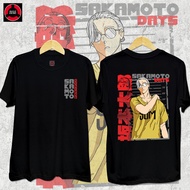 S-5XL Sakamoto Days-Slim Taro T-Shirt T Shirt Lelaki Baju Lelaki T Shirt Cotton 100%