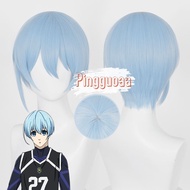 10H Manmei Blue Lock Yo Hiori Cosplay Wig 28cm Short Heat Resistant Synthetic Halloween Party Wigs