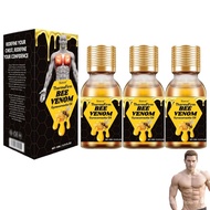 BianThermofirmBeeVenomGynecomastiaOil,AdvancedBeeVenomGynecomastiaOilforStrengthenTheChests(3Bottle)