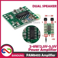 MODULE MINI POWER AMPLIFIER PAM8403 2-8W SPEAKER 2.5-5.5V CLASS D