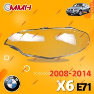 FOR BMW X6 E71 2008-2014 headlamp cover headlight cover headlight Lens head lamp cover head light co