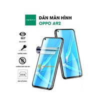 Oppo A92 screen protector full transparent flexible PPF self-healing scratches - Oppo A92 flexible s