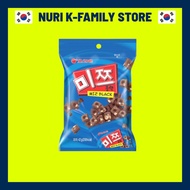 ORIONMiz Black Chocolate Snack 42g, Korean Bite Size Cube Snack