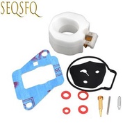 Carburetor Repair Kit 6E7-W0093-03-00 for Yamaha 2 Stroke 9.9HP 15HP Boat Engine 677-W0093-04 6E7-W0