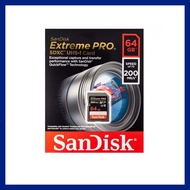 SanDisk Original Malaysia 64GB / 128GB / 256GB EXTREME PRO (200) UHS-I SDXC