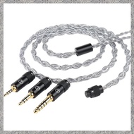 (E M K O) HIFI Headphone Upgrade Cable 3in1 2.5+3.5+4.4mm Plug A