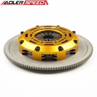 ADLERSPEED Racing Twin Disc Clutch Kit for 06-17 SUBARU IMPREZA WRX EJ255 FA20F