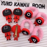 Stok Squid Game 3D Hair clip/Hair Ring .