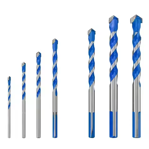 1pc Cemented Carbide Masonry Drill Bit For Metal Porcelain Ceramic Tile Concrete Brick Wood Drilling