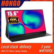 HONGO 15.6 inch Portable Monitor 4K Resolution 100% RGB USB Type-C UHD Portable Monitor Cheap price IPS