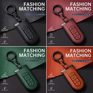 Sarung Kunci Perodua Myvi 2018 - 2021 Alza Axia 2018 - 2022 Bezza 2018 - 2025 Leather Car Key Case C