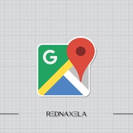 Vinyl Sticker Google Maps Logo Outdoor Suitcase Sticker Sticker