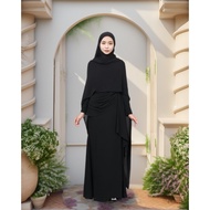 Aria Dress Dress Abaya Jubah Muslimah Loose Plus Size Long Dress Muslimah JUBAH VIRAL MURAH