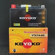 Koyoko YTX7A-BS Motorcycle Battery (Sealed)