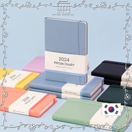 INDIGO 2024 DIARY B6 Prism Weekly Diary/ 2024 Planner Korean Diary. made in Korea