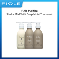 Fiole F.Aid Purifica rapi/lembut lembut/Deep Moist Treament400ml untuk rambut kering & rosak dan kim