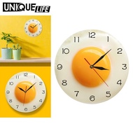 [ Acrylic Wall Clock Round Decorative for Kids Room Kitchen Dining Room FTWH
