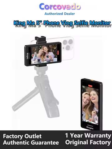 KingMa King Ma PH05-MAX 5 inch Phone Vlog Selfie Monitor Screen Camera Monitor for iPhone for Vlog/L
