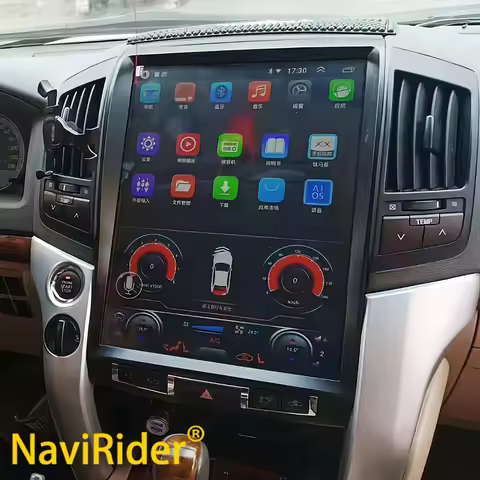 15.6'' Screen 256GB Carplay Car Radio For Toyota Land Cruiser 200 LC200 2008-2022 Android14 Multimed