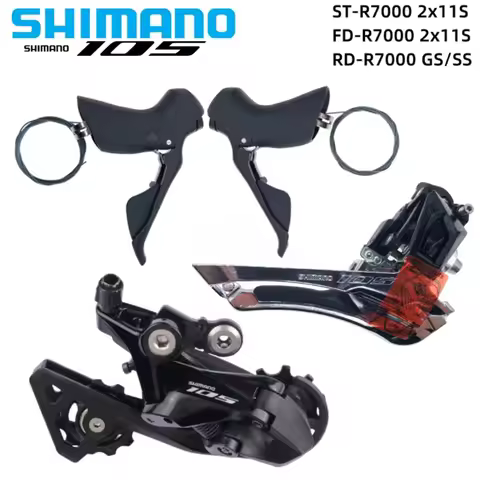 SHIMANO 105 R7000 Groupset 2x11S Shifter ST-R7000 Right/Left A Pair 11v Rear Derailleur RD-R7000 SS/