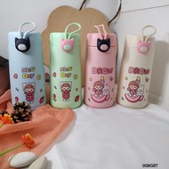 300ml Character Glass Drinking Bottle Cute Glass Bottle Glass Milk Bottle